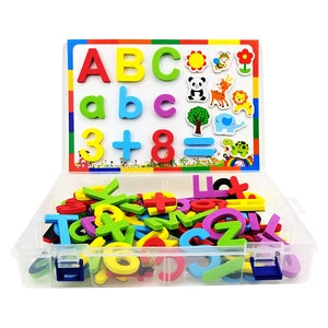 Magnetic Foam Letters & Numbers 3 in 1 Set - Lulliyo