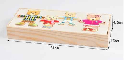 Little Bear Wooden Puzzle