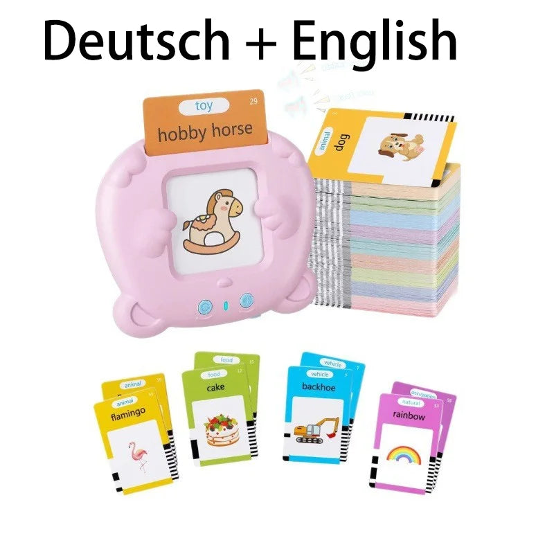 Kids Talking Flash Cards Reader – Interactive Word Game - Lulliyo