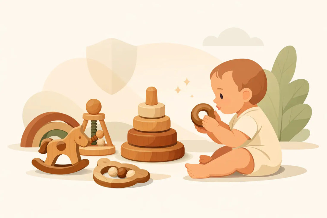Are Wooden Baby Toys Safe for Babies?