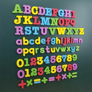 Magnetic Foam Letters & Numbers 3 in 1 Set - Lulliyo