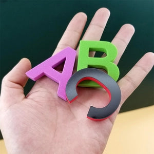 Magnetic Foam Letters & Numbers 3 in 1 Set - Lulliyo