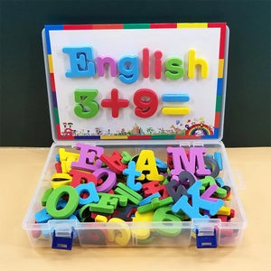 Magnetic Foam Letters & Numbers 3 in 1 Set - Lulliyo
