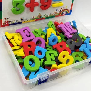 Magnetic Foam Letters & Numbers 3 in 1 Set - Lulliyo