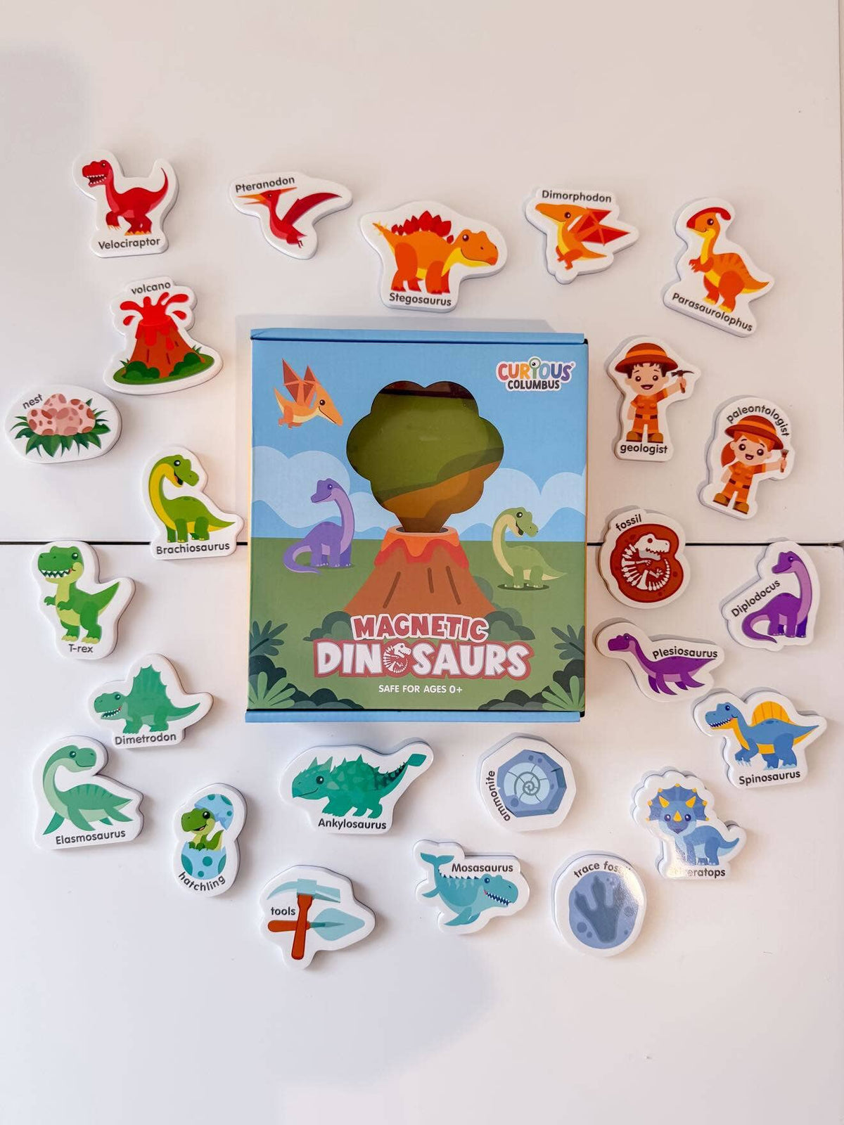 Curious Columbus Magnetic Dinosaur - Lulliyo