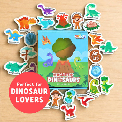 Curious Columbus Magnetic Dinosaur - Lulliyo