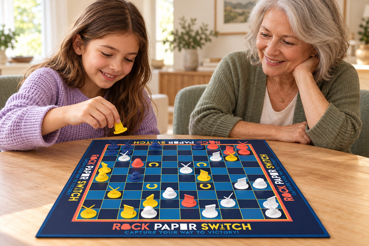 Rock, Paper, Switch Game - Lulliyo