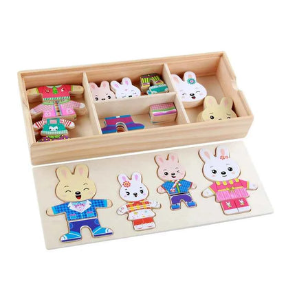 Little Bear Wooden Puzzle