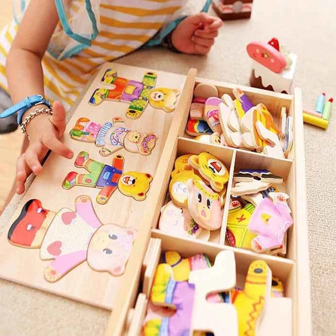 Little Bear Wooden Puzzle