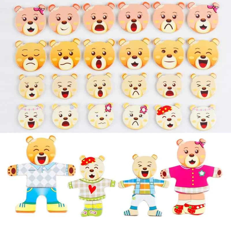 Little Bear Wooden Puzzle
