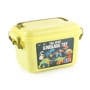 Lulliyo Take Apart Dinosaur Toy Set – STEM Construction Toy for Kids 3+ - Lulliyo