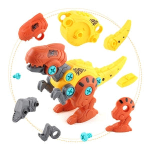 Lulliyo Take Apart Dinosaur Toy Set – STEM Construction Toy for Kids 3+ - Lulliyo
