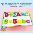 Magnetic Foam Letters & Numbers 3 in 1 Set - Lulliyo