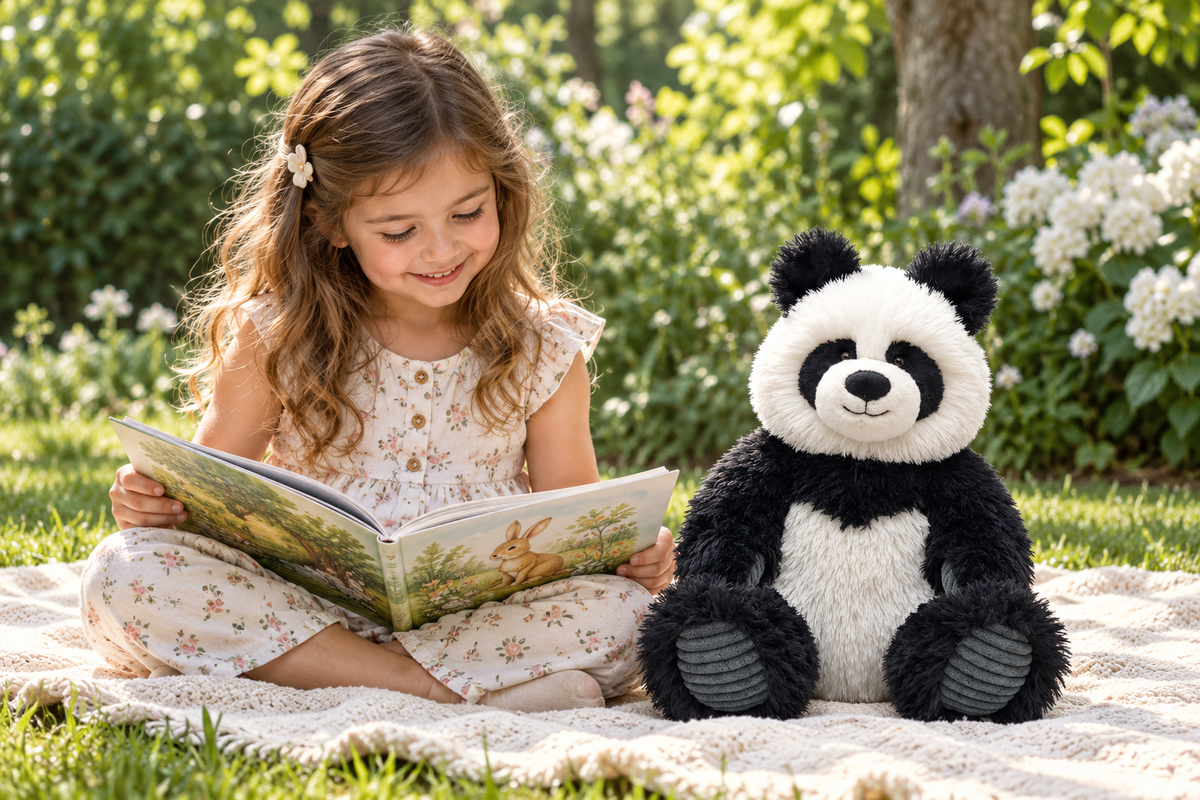 Snuggleluvs Panda by Wild Republic