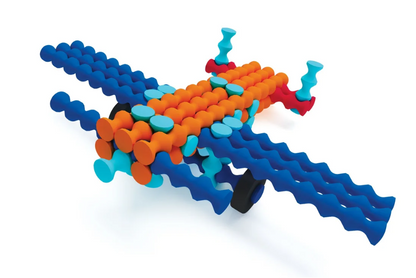 Playsticks 211 Pcs With Building Base - Lulliyo