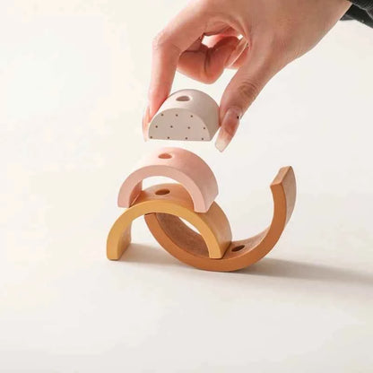 Montessori Wooden Pull Along Toy