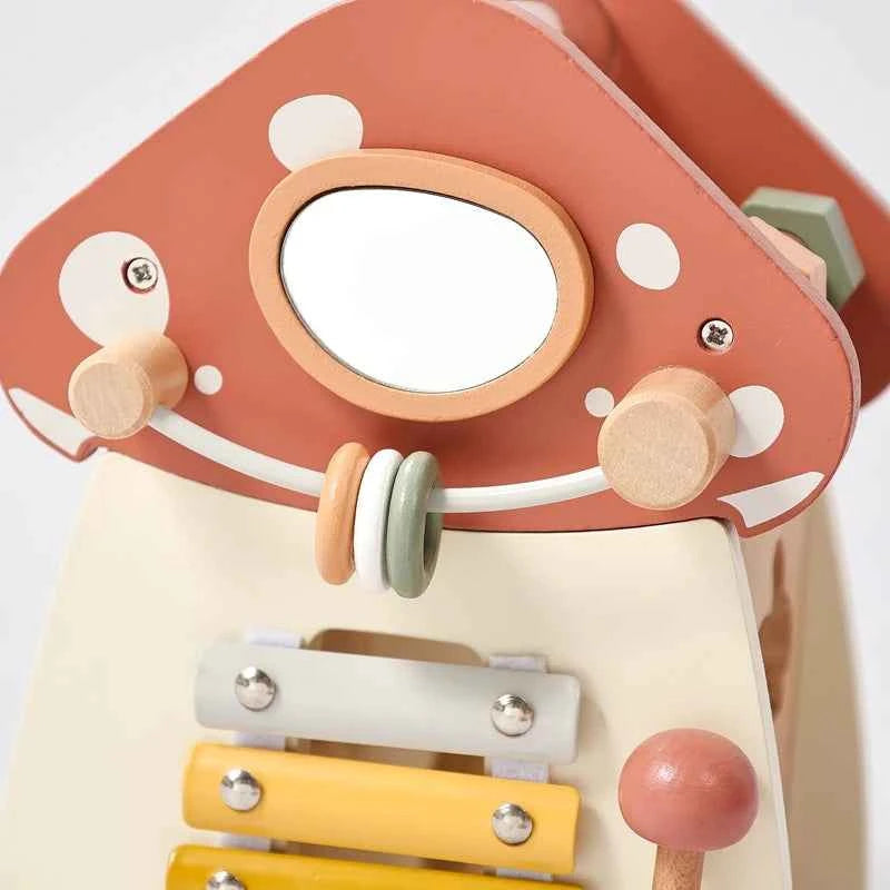 Montessori Wooden Mushroom/Castle
