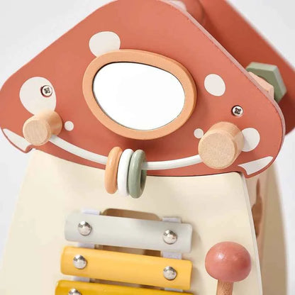 Montessori Wooden Mushroom/Castle