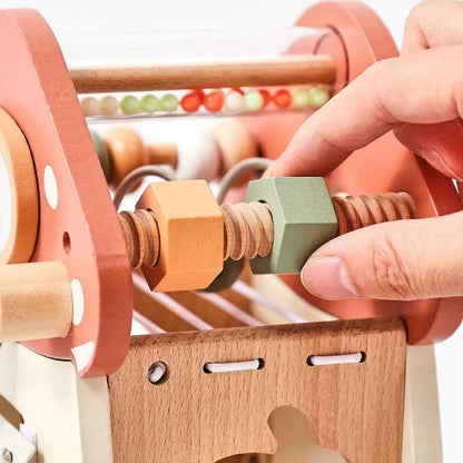 Montessori Wooden Mushroom/Castle
