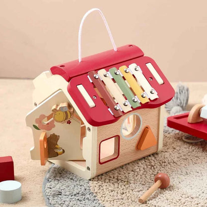 Montessori Wooden Sensory Playhouse