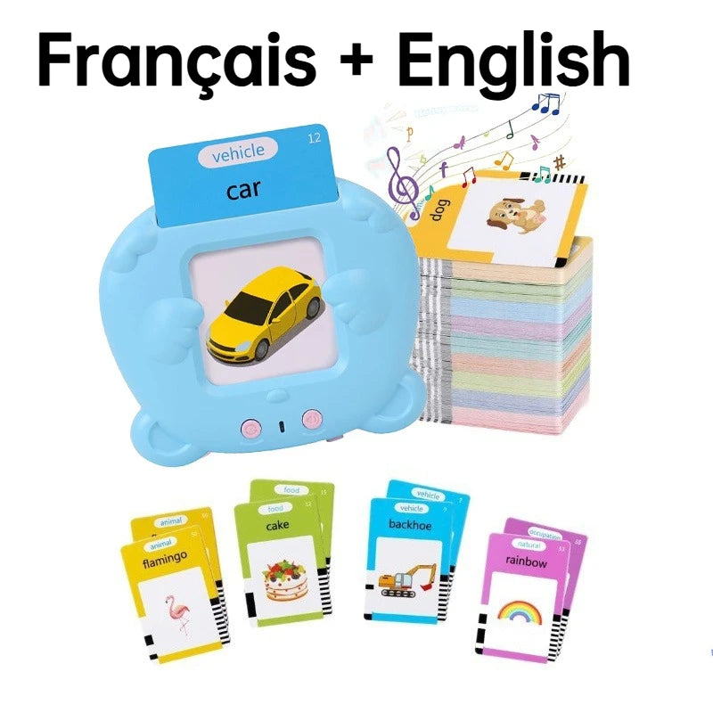 Kids Talking Flash Cards Reader – Interactive Word Game - Lulliyo