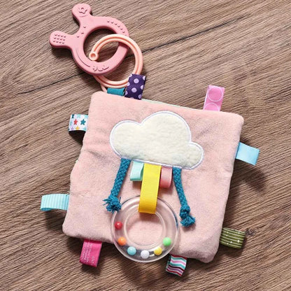Teething Rabbit Cloth Book