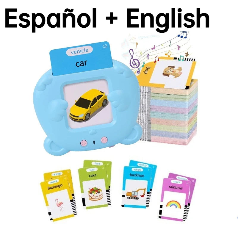 Kids Talking Flash Cards Reader – Interactive Word Game - Lulliyo