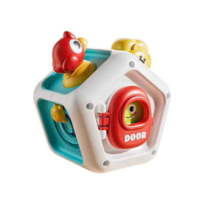 Montessori Baby Busy Cube Activity Toy