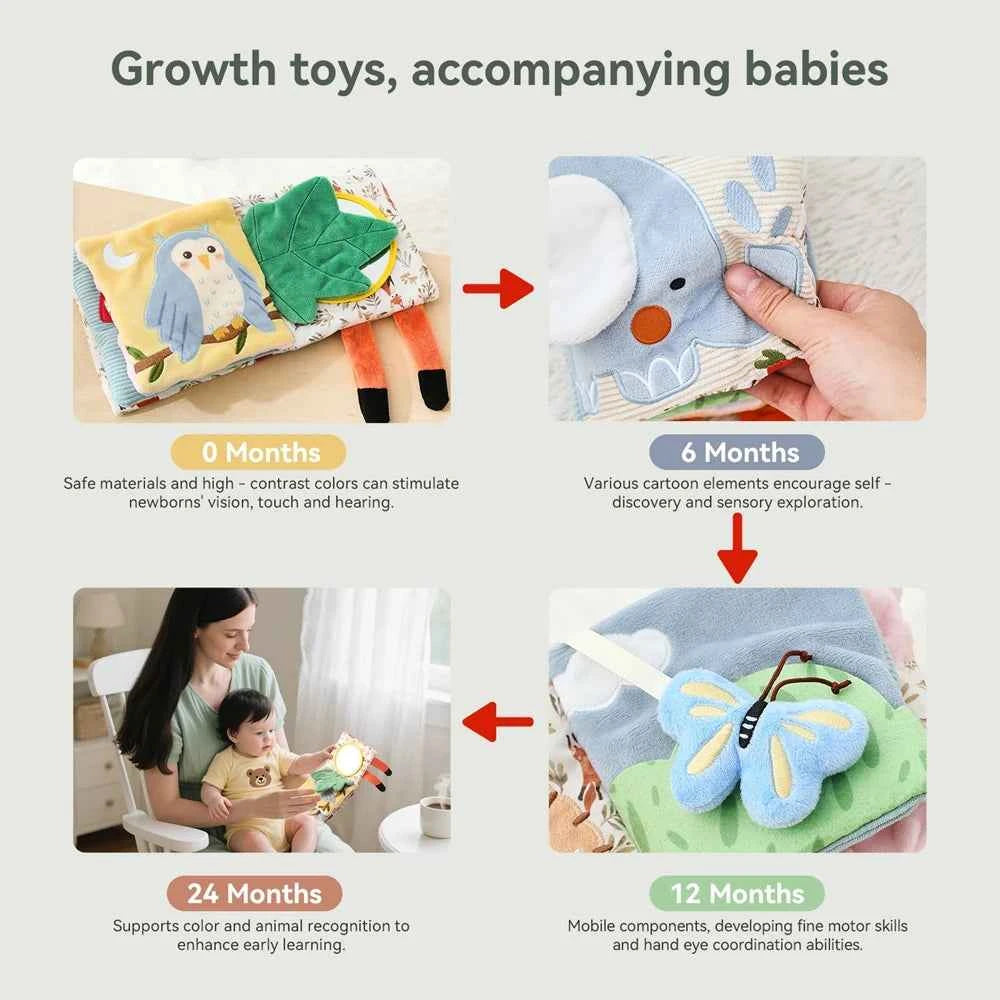 Baby Early Educational Cloth Book