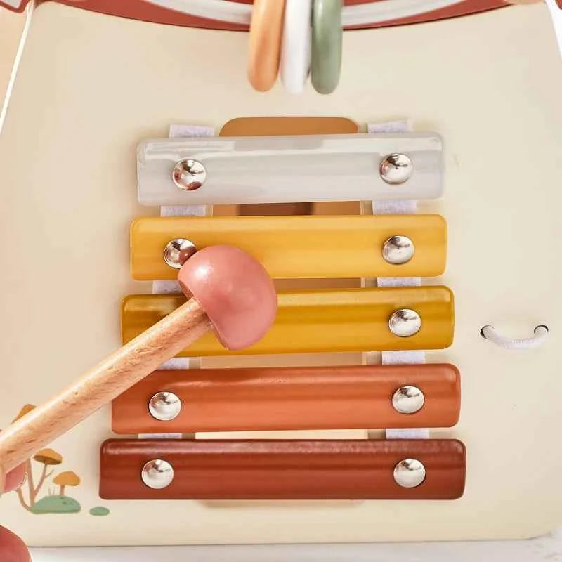 Montessori Wooden Mushroom/Castle
