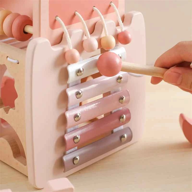 Montessori Wooden Mushroom/Castle