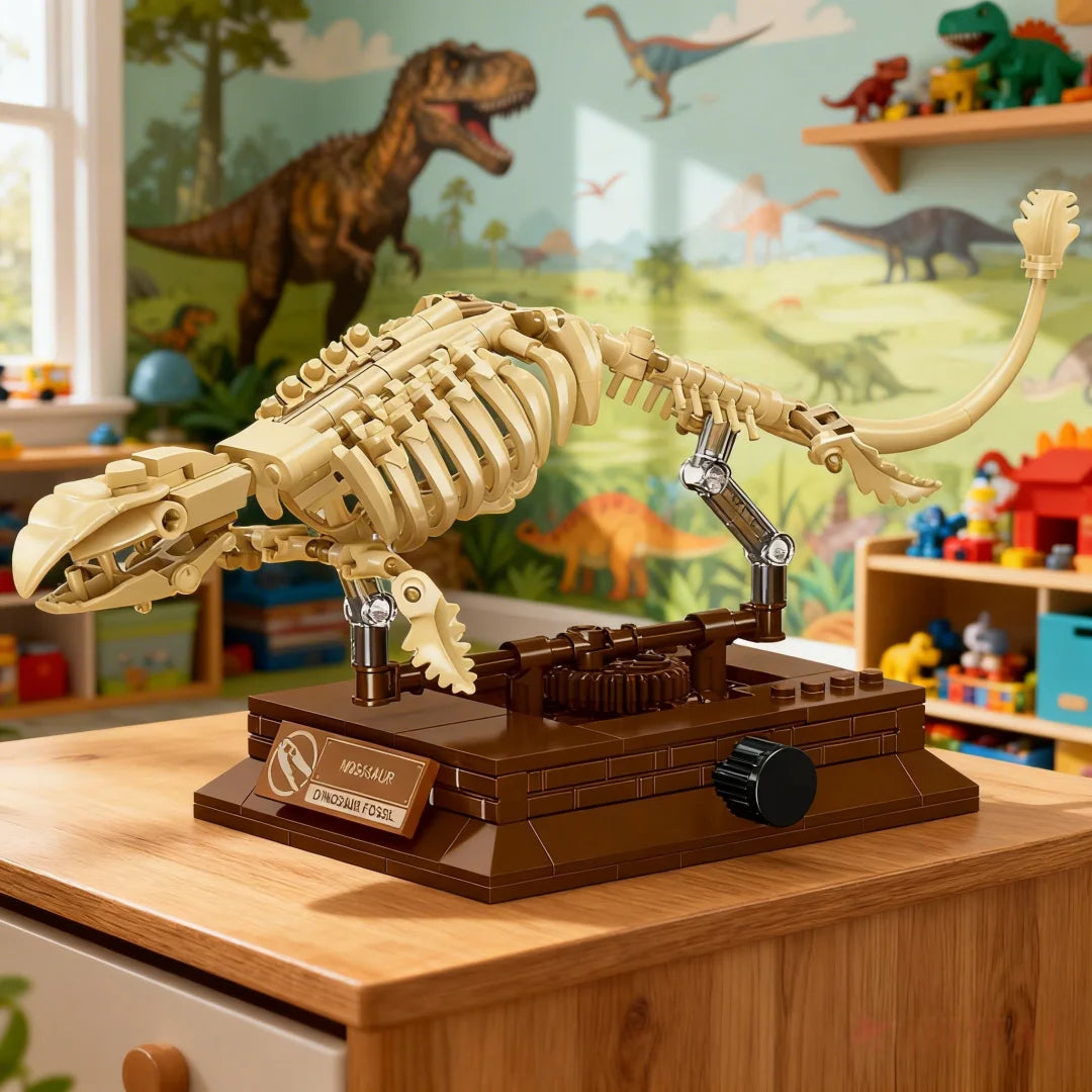 T-Rex Fossil Building Kit – 3D Stem Dinosaur Skeleton Model