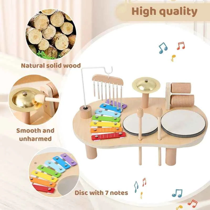 Montessori Musical Instruments Music Table