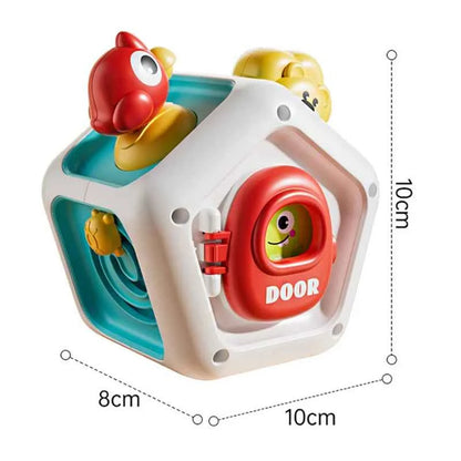 Montessori Baby Busy Cube Activity Toy