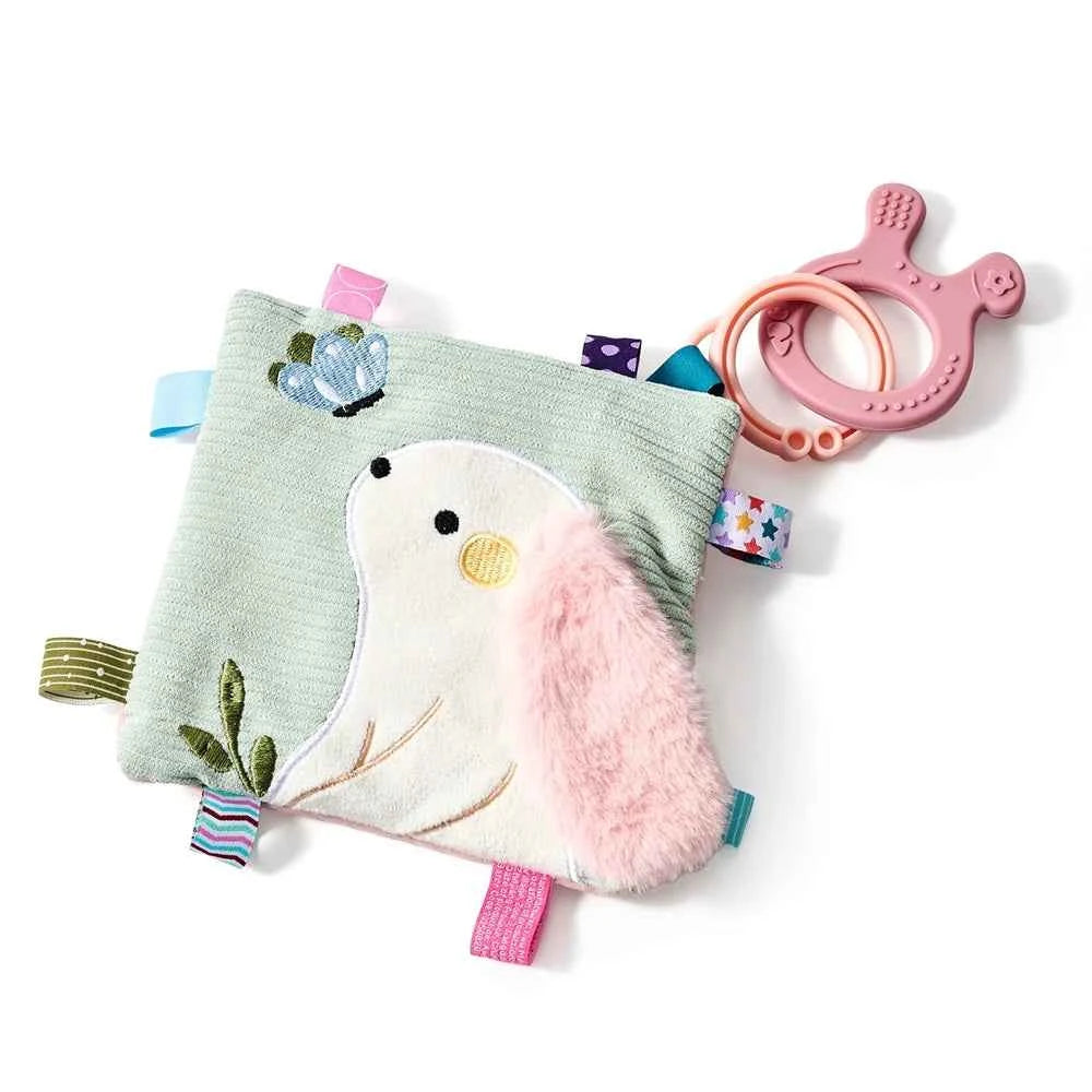 Teething Rabbit Cloth Book
