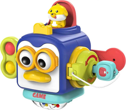 Montessori Baby Busy Cube Activity Toy