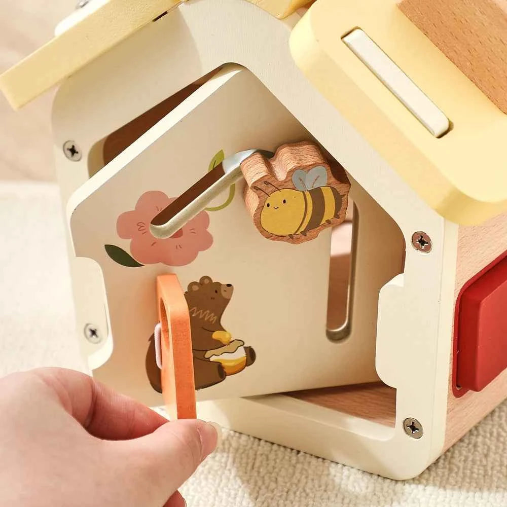 Montessori Wooden Sensory Playhouse