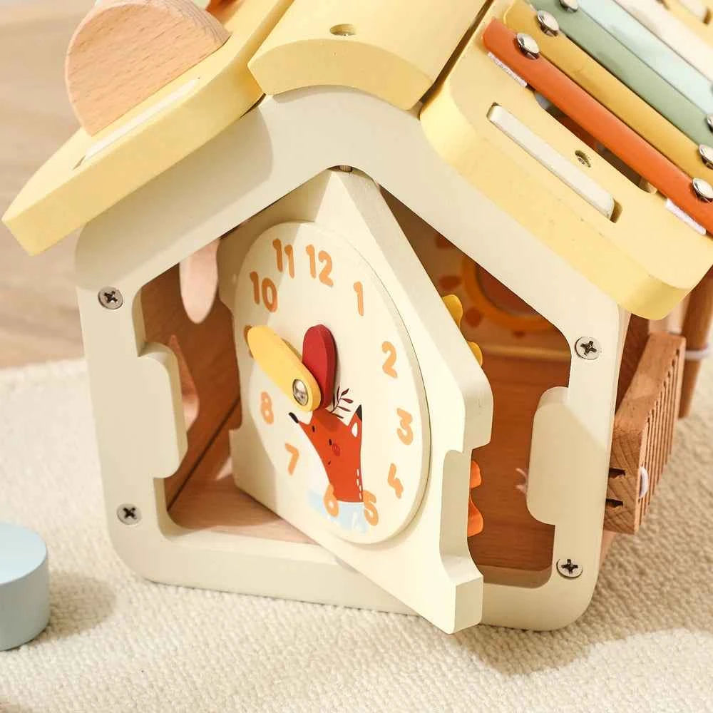 Montessori Wooden Sensory Playhouse