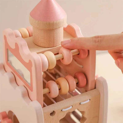 Montessori Wooden Mushroom/Castle