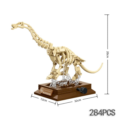 3D Dinosaur Fossil Building Set – Educational Skeleton Model - Lulliyo