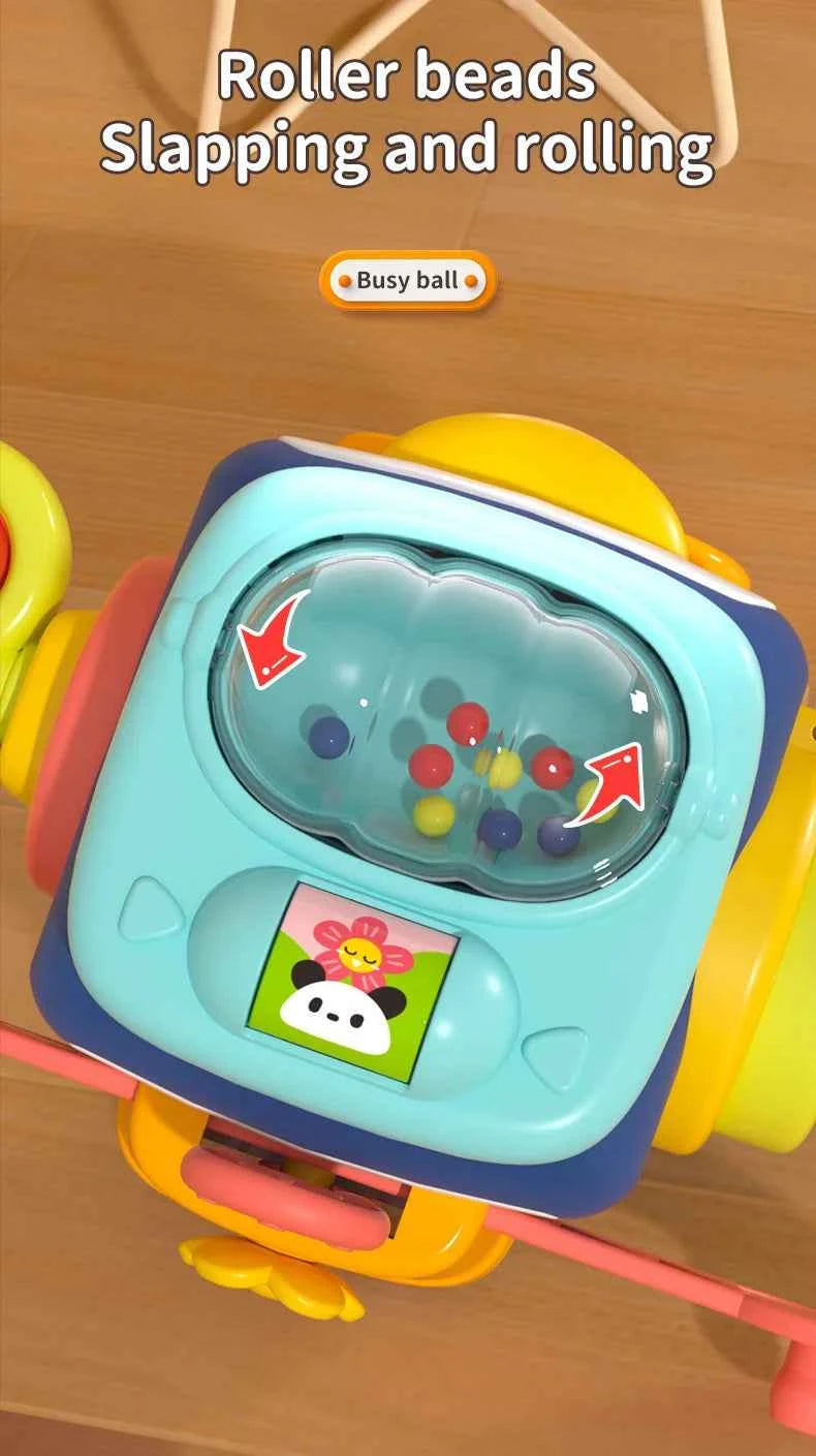 Montessori Baby Busy Cube Activity Toy
