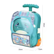 Kids Pull-Along Suitcase Beach Toys - Ages 3 - 6