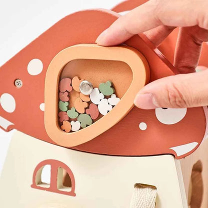 Montessori Wooden Mushroom/Castle