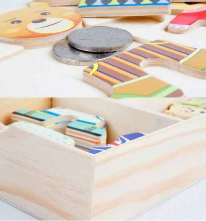 Little Bear Wooden Puzzle