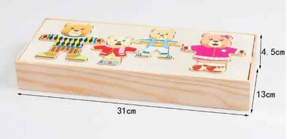 Little Bear Wooden Puzzle