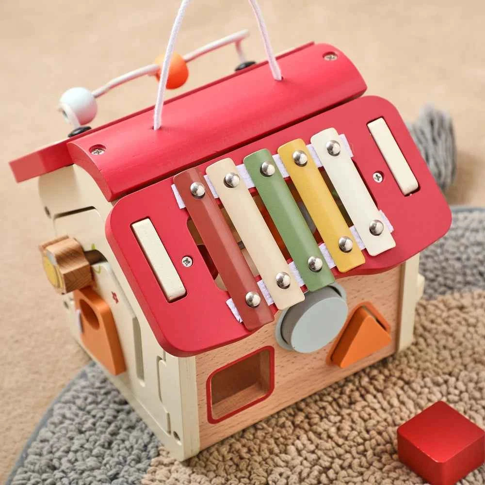 Montessori Wooden Sensory Playhouse