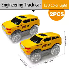 Flexible Electric Track Car Set For Kids - Lulliyo
