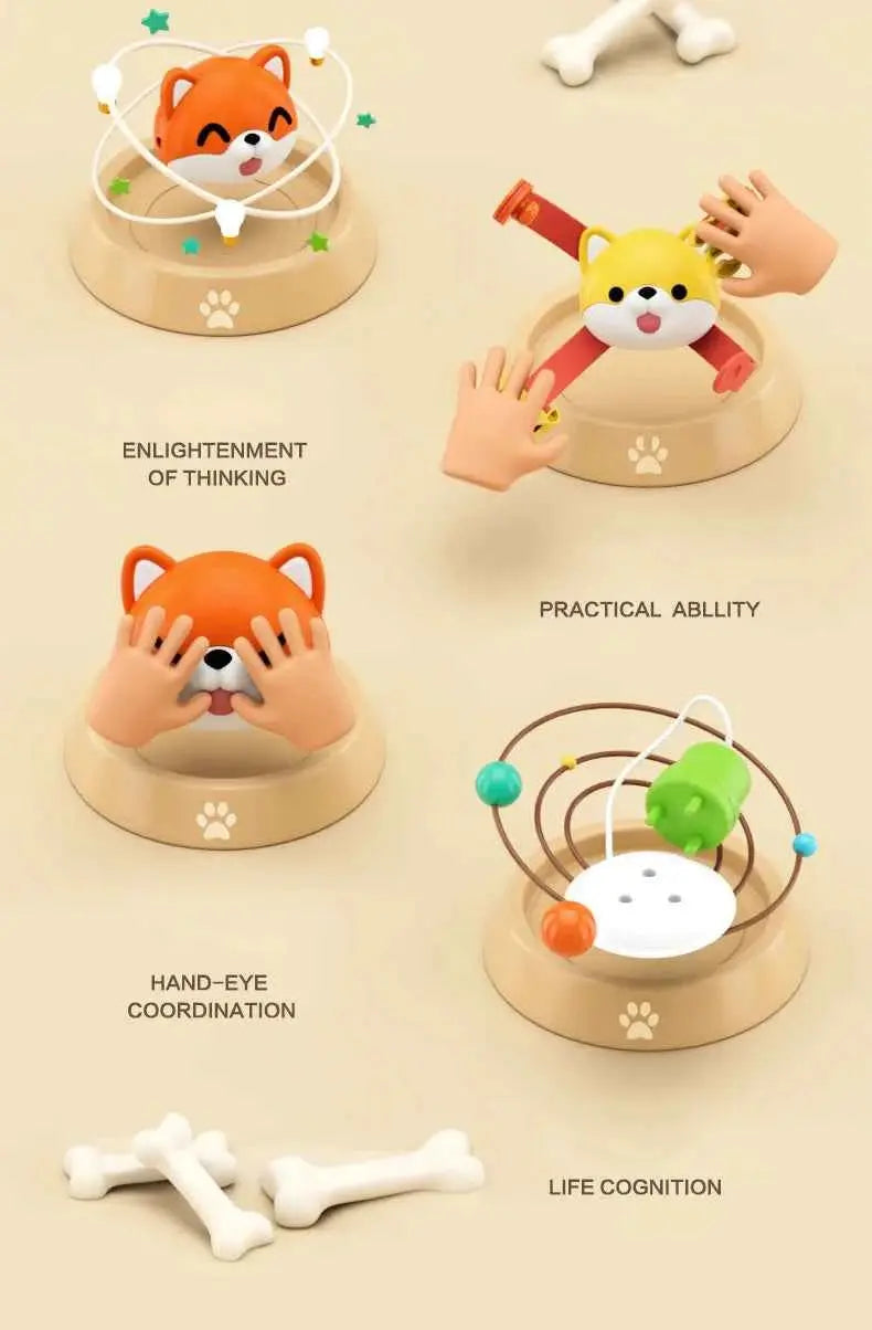 Montessori Baby Busy Cube Activity Toy