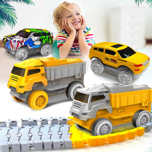 Flexible Electric Track Car Set For Kids Lulliyo