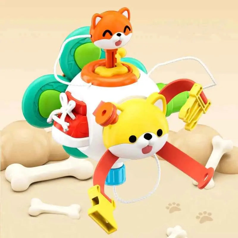 Montessori Baby Busy Cube Activity Toy